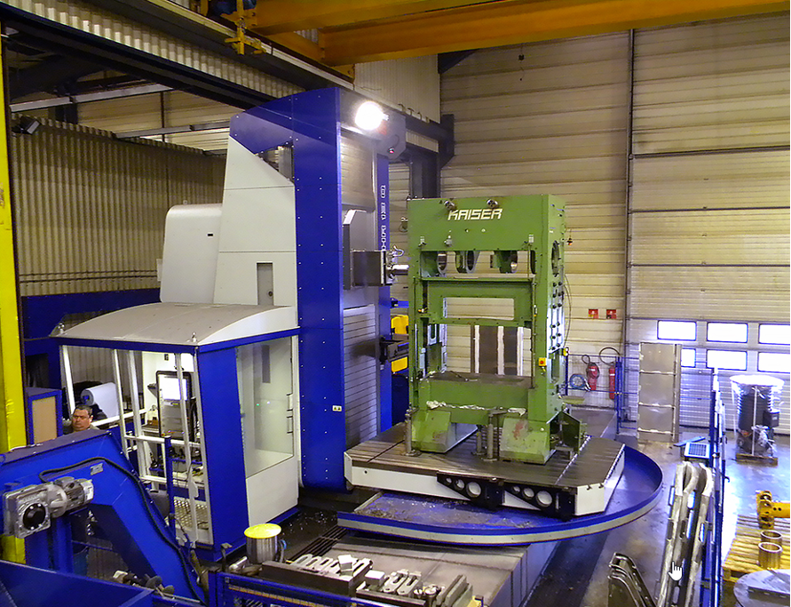 Aléseuse-Fraiseuse industrielle de haute précision ACN NORMANDIE en Normandie