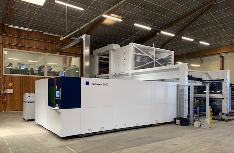 Centre de découpe laser tôles fibre 6 KW ACN NORMANDIE en Normandie